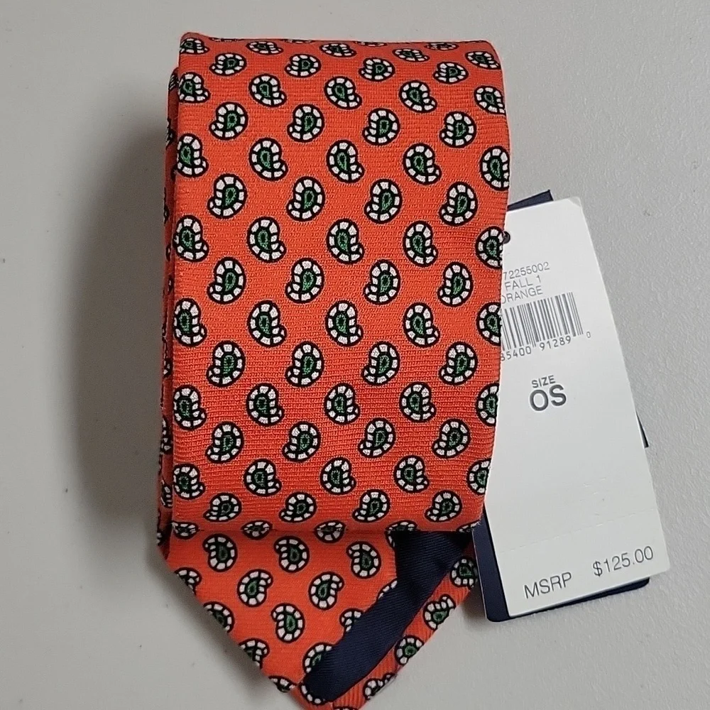 Polo Ralph Lauren NWT Tie 100% Wool Made In Italy.